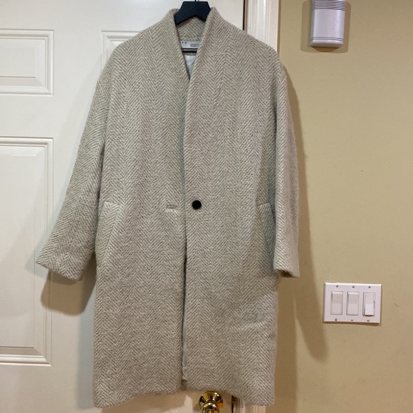 IRO Irinia Wool Mohair Alpaca Coat - Picture 4 of 12